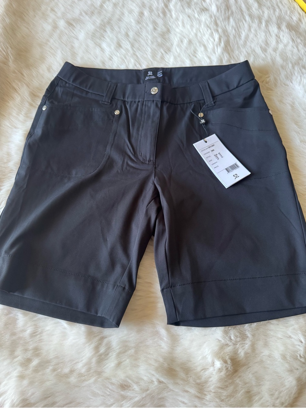 Daily Sports Black Performance Bermuda Shorts - Picture 3 of 12